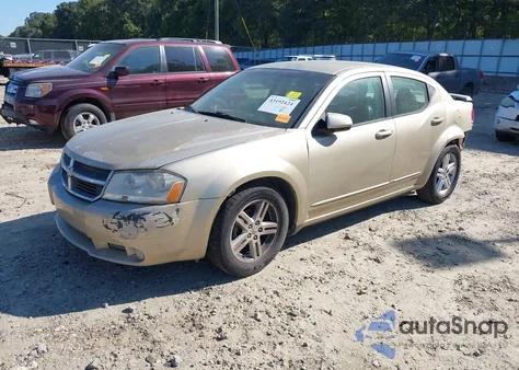 2010 Dodge Avenger R/T z USA, uszkodzony, nr VIN 1B3CC5FB4AN149124